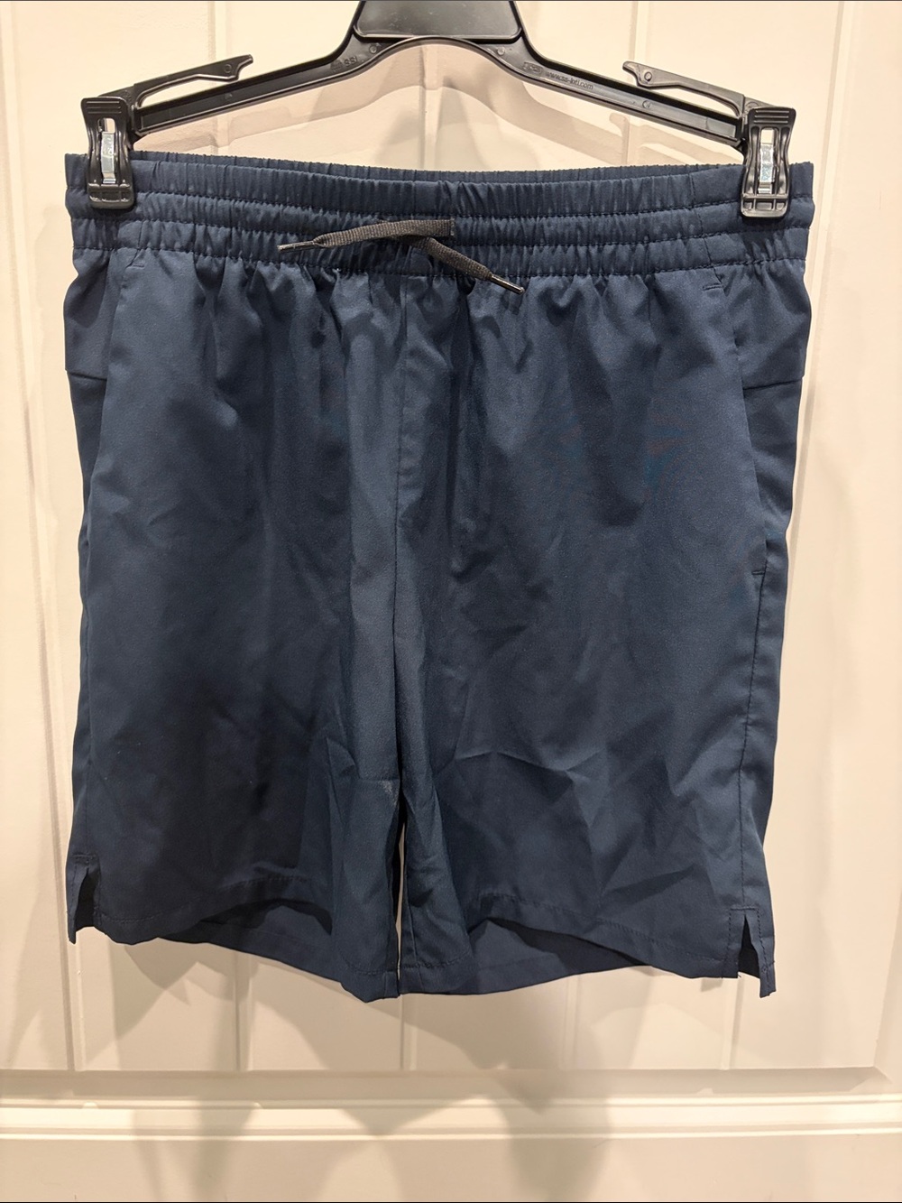 Boy's Blue Athletic Drawstring Shorts